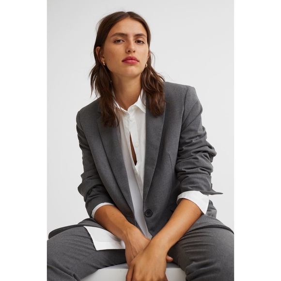 J. Crew • Super 120’s City Blazer in Dark Grey